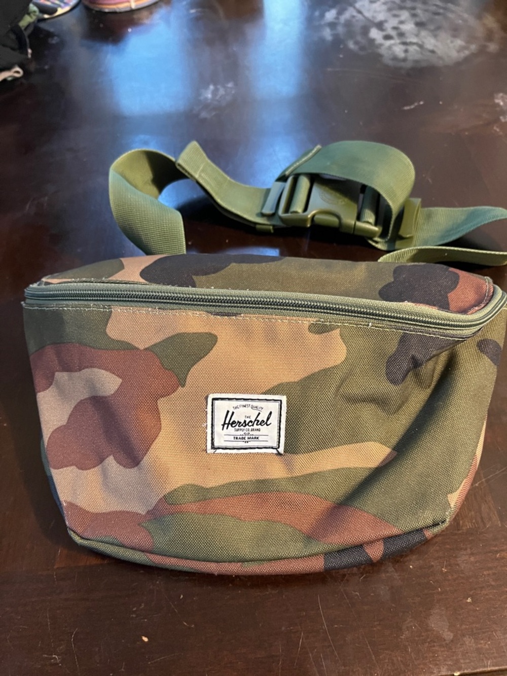 Herschel Supply Company Green Camo Belt Bag
